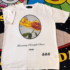 Civil Regime Blooming  Through Chaos Tee.    (Pre-owned )